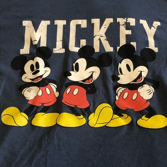 Disney Mickey Mouse HiLo Tee with cuffed sleeves - Picture 3 of 6